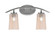 Kurve Two Light Bath Bar in Graphite (200|3722-GP-263)