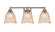 Paramount Three Light Bath Bar in Brushed Nickel (200|3423-BN-4233)