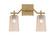 Corbin Two Light Bath Bar in New Age Brass (200|2312-NAB-263)