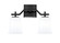 Corbin Two Light Bath Bar in Matte Black (200|2312-MB-5031)
