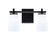 Franklin Two Light Bath Bar in Matte Black (200|1212-MB-261)