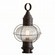 Ellington One Light Post Lantern in Dark Brass (405|9610-DB-OPT)