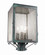 Westbrook Three Light Post Lantern in Verde Green (405|94510-VG-SDY)