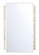 Sadona LED Mirror in Marble (40|50899-029)