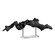 Charred Timber Sculpture in Black (52|18327)