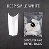 Refill Tips - Deep Smile French Bright White Nail Tips (50PCS)