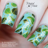 Pamper Plates Professional Nail Stamping Plates - Design #5 (Houndstooth, Spider Webs, Skulls, Mermaid Scales, Paws & Vertical Stripes)