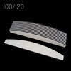 BULK White & Black Harbour Bridge Nail Files 100/120 (10 Files)