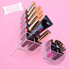 Empty Acrylic Tilted Storage Holder/Stand  (12 Compartments) - For Nail & Beauty Products!