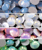 Opal Mixed Colour Flatback Rhinestone Wheel - 144PCS (1mm-5mm)
