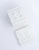 200PCS X Disposable White Mixing Well Trays for Gel/ Polish/Paints/Inks/Tints/Henna