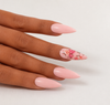 Pointed Oval French Well-less Nail Tips
