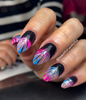 Nail Art Neon Pigment Powders (+ FREE Brush with 6 Colour Kit)