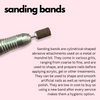 TNS Premium Black Sanding  Bands - FINE #240 GRIT