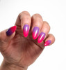 Example of Stamping Gel Purple & Hot Pink (Ombre Sponge)