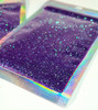 TNS PEACOCK PARTY Iridescent Purple Glitter for Nail Art Packaged in 15gm Bags