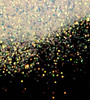 TNS MARYLIN'S MILLIONS Iridescent White Glitter for Nail Art - Close Up of Chunky Size