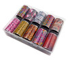 GET WILD Animal Leopard  Stripe Print Nail Art Transfer Foil Set (10 Designs Per Box)