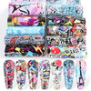 Grafitti Style Nail Art Transfer Foil Set (10 Designs Per Box)