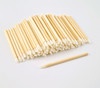 50PCS X Eco Friendly Bamboo Lip Gloss Applicators/Wands (Lint-Free Tip)