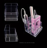 Empty Portable Nail Drill Holder File/Drill Bit Storage (Clear)