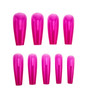 NEW Full Nail Cover Coffin Press On Soft Gel Nail Tips - PINK JELLY (Bag of 650PCS)