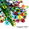 100PCS Dragon Reptile Monster Eyes Cabochons 6mm for Nail Art - Spooky Eyes Great for Halloween!