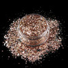 GOLD ON GOLD Glitter for Nail Art (15gm Bag) - Gold Glitter Multimix!