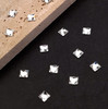 Preciosa for Nails MC Pyramid MAXIMA Flatback Clear Crystals (5mm X 5mm) - 10PCS/Bag