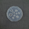 Moxie Silicone Nail Art Mold - Hearts (9 Heart/Flower Designs)