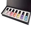 7PCS Pamper Polish Nail Stamping Plate Polish Lollipops Colour Collection + FREE 4CM CLEAR JUMBO STAMPER!