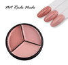 Moxie Not Rude Nude - 3 Shades of Gorgeous Nude Gel Polish