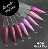 TNS Quick Dip Fast Setting Coloured Powder 28gm - Purple Blush QD074