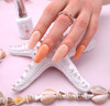 TNS Quick Dip Fast Setting Coloured Powder 28gm - Peach Delight QD081 & QD067