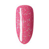 TNS Quick Dip Fast Setting Coloured Powder 28gm - Pink Rules QD089 (Pink Fuschia Iridescent Glitter)