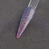 TNS Quick Dip Fast Setting Coloured Powder 28gm - Purple Delight QD092 (Purple/Gold Iridescent Glitter)