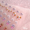 Moxie Ultra Thin Flexible Nail Art Stickers - Cute Small Dog Nail Stickers