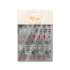 Moxie Ultra Thin Flexible Nail Art Stickers - 5D Who Are You? Halloween Nail Stickers
