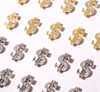 Nail Art Dollar Bling Nail Art Charms (Gold or Silver)