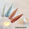 Moonlight Reflections White Chrome Pigment Powder (Glazed Nails)