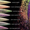Colour Chart for Iridescent Nail Glitters