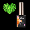Moxie Crystal UV/LED Nail Gel Polish - Transparent Jelly Green. St Patrick's Day Nails.