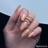 Moxie Soft Gel Extension Almond Tips by @gelsbychanel