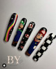 Moxie Coloured UV/LED Line Nail Gels - Mario Brothers Design By @nails&beautybykennedy