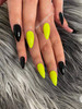 Moxie Coloured UV/LED Line Nail Gels - Neon Yellow By @nails&beautybykennedy