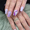 Moxie Extra Short Coffin Clear Matte Nail Tips - Available in S/M/L