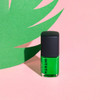 Hanami Nail Polish - Superego 15ml colour is Bright lime green, vegan and cruelty free, breathable and Australian made. Example of use. Colour swatch.