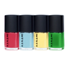 Hanami Nail Polish Mini 4 Pack - TROPICANA colour is Call Back, Superego, Sun Daze and Float On, vegan and cruelty free, breathable and Australian made.