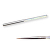 TNS Fine Liner Detailer Nail Art Brush Round #1 - Aurora Handle + Lid