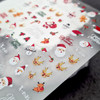 Moxie Ultra Thin Flexible Nail Art Stickers - Santa's Merry Christmas